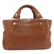 Pre-owned Leather handbags Celine Vintage , Brown , Dames