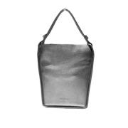 Pre-owned Leather balenciaga-bags Balenciaga Vintage , Gray , Dames