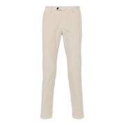 Beige Corduroy Chino Broek Briglia , Beige , Heren