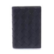 Pre-owned Leather wallets Bottega Veneta Vintage , Black , Dames