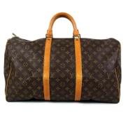 Pre-owned Canvas louis-vuitton-bags Louis Vuitton Vintage , Brown , Da...