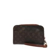 Pre-owned Canvas louis-vuitton-bags Louis Vuitton Vintage , Brown , Da...