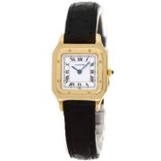 Pre-owned Yellow Gold watches Cartier Vintage , Yellow , Dames