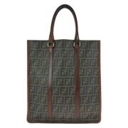 Pre-owned Canvas totes Fendi Vintage , Brown , Dames