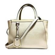 Pre-owned Leather fendi-bags Fendi Vintage , Beige , Dames