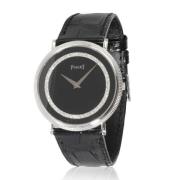 Pre-owned Metal watches Piaget Pre-owned , Black , Dames