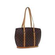 Pre-owned Canvas totes Louis Vuitton Vintage , Brown , Dames