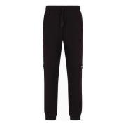 Comfortabele katoenen sweatpants Emporio Armani EA7 , Black , Heren