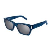 Leren Schoudertas Saint Laurent , Blue , Unisex