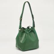 Pre-owned Fabric louis-vuitton-bags Louis Vuitton Vintage , Green , Da...