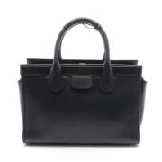 Pre-owned Leather handbags Chloé Pre-owned , Black , Dames