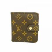 Pre-owned Fabric wallets Louis Vuitton Vintage , Brown , Dames