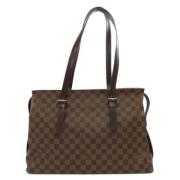 Pre-owned Canvas louis-vuitton-bags Louis Vuitton Vintage , Brown , Da...