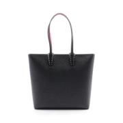 Pre-owned Leather totes Christian Louboutin Pre-owned , Black , Dames