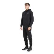 Zwart heren trainingspak Emporio Armani EA7 , Black , Heren