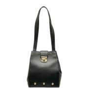 Pre-owned Leather totes Salvatore Ferragamo Pre-owned , Black , Dames