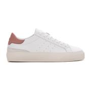 Sonica Kalf Sneakers met Veters D.a.t.e. , White , Dames