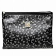 Pre-owned Leather clutches MCM Pre-owned , Black , Dames