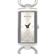 Pre-owned Stainless Steel watches Gucci Vintage , Gray , Dames