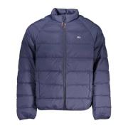 Blauwe Jack met Lange Mouwen en Zakken Tommy Hilfiger , Blue , Heren