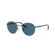 Gepolariseerde Blauwe Aviator Zonnebril Rb3691 Ray-Ban , Blue , Unisex