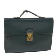 Pre-owned Leather louis-vuitton-bags Louis Vuitton Vintage , Black , D...