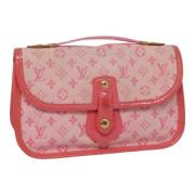 Pre-owned Canvas pouches Louis Vuitton Vintage , Pink , Dames