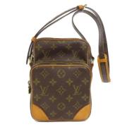 Pre-owned Canvas shoulder-bags Louis Vuitton Vintage , Brown , Dames