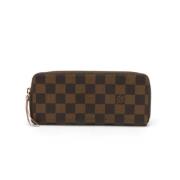 Pre-owned Plastic wallets Louis Vuitton Vintage , Brown , Dames