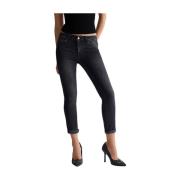 Zwarte Skinny Jeans voor Vrouwen Liu Jo , Black , Dames