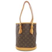 Pre-owned Fabric louis-vuitton-bags Louis Vuitton Vintage , Brown , Da...