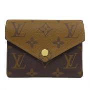 Pre-owned Canvas wallets Louis Vuitton Vintage , Brown , Dames