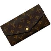 Pre-owned Fabric wallets Louis Vuitton Vintage , Brown , Dames