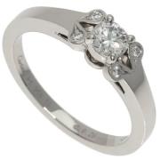 Pre-owned Platinum rings Cartier Vintage , Gray , Dames