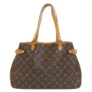 Pre-owned Canvas shoulder-bags Louis Vuitton Vintage , Brown , Dames