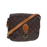 Pre-owned Canvas shoulder-bags Louis Vuitton Vintage , Brown , Dames