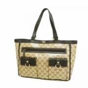 Pre-owned Canvas gucci-bags Gucci Vintage , Brown , Dames