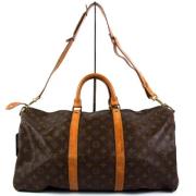 Pre-owned Canvas louis-vuitton-bags Louis Vuitton Vintage , Brown , Da...