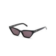 Oeri13B 1007 Sunglasses Off White , Black , Unisex