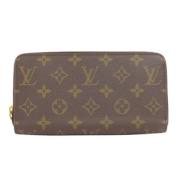 Pre-owned Canvas wallets Louis Vuitton Vintage , Brown , Dames