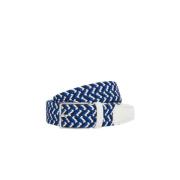 Elastische Multigekleurde Riem Harmont & Blaine , Blue , Heren