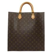 Pre-owned Canvas handbags Louis Vuitton Vintage , Brown , Dames