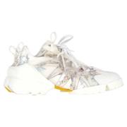 Pre-owned Rubber sneakers Dior Vintage , White , Dames