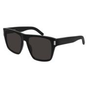 Elegante Leren Schoudertas Saint Laurent , Black , Unisex