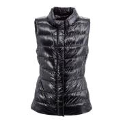 Zwart Ultralicht Vest voor Vrouwen Herno , Black , Dames