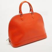 Pre-owned Leather louis-vuitton-bags Louis Vuitton Vintage , Orange , ...