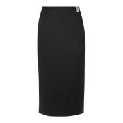 Zwarte Stijlvolle LIM Jurk Ottod'Ame , Black , Dames