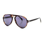 Aviator zonnebril met acetaat montuur Eyewear by David Beckham , Brown...