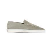 Grijze Leren Sneakers Verhogen Stijl Fear Of God , Gray , Heren