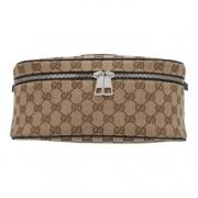 Pre-owned Fabric crossbody-bags Gucci Vintage , Brown , Dames